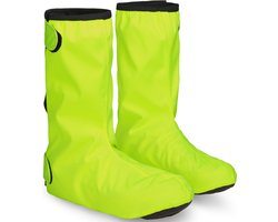 GripGrab - DryFoot 2 Waterproof Everyday Regen Fiets Overschoenen Waterdichte Fietsoverschoenen Schoenovertrekken - Geel Hi-Vis - Maat M (40/41)