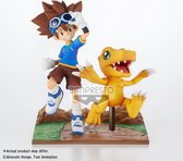 Digimon Taichi and Agumon Figure DXF Adventure Archives 15cm