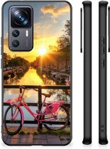 Telefoonhoesje Xiaomi 12T | 12T Pro Hoesje maken met Zwarte rand Amsterdamse Grachten