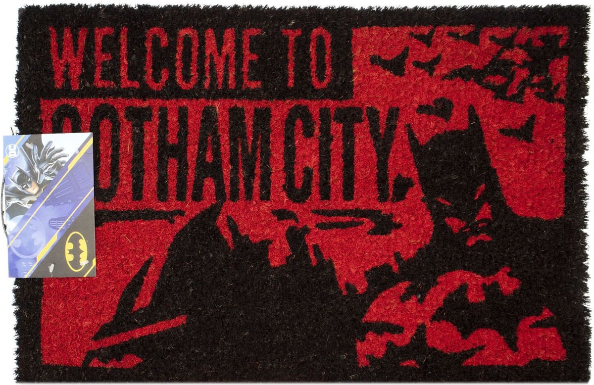 DC Comics - Batman Welcome To Gotham Deurmat