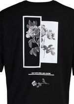 Trendyol TMNSS21TS1223 Volwassenen Mannen T-shirt Single pack - Zwart - XL