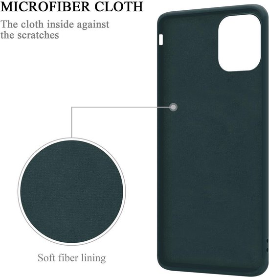 Coque Cadorabo pour Apple iPhone 11 PRO MAX en VERT LIQUIDE - Coque de protection en silicone TPU souple avec anneau