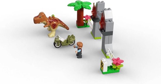 Lego 10939 duplo l'évasion du t. Rex et du tricératops jouet pour