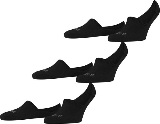 Pack 3 Socquettes Invisibles FALKE | Haute Teneur En Coton | Anti-Glisse Talon | Pour Baskets & Escarpins