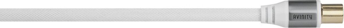 Avinity Antennekabel Coax-stekker - Coax-koppeling Stof Verg. 110dB 2,0 M