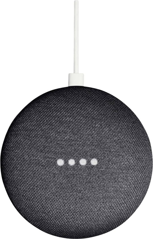 Google Nest Mini - Haut-parleur intelligent / Noir / Néerlandais