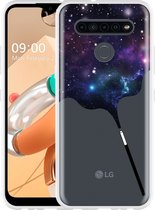 LG K41S Hoesje Galaxy Toverstaf - Designed by Cazy