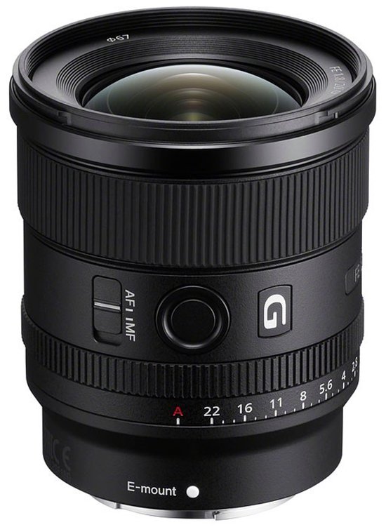 SONY FE 20MM f/1.8 G