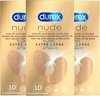 Durex Condooms Nude XL 10st x3