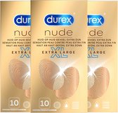 Bol.com Durex Condooms Nude XL 10st x3 aanbieding