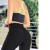 MANIFIQUE Workout Leggings Dames Booty Yoga Broek Hoge taille Scrunch Butt Lifting Large