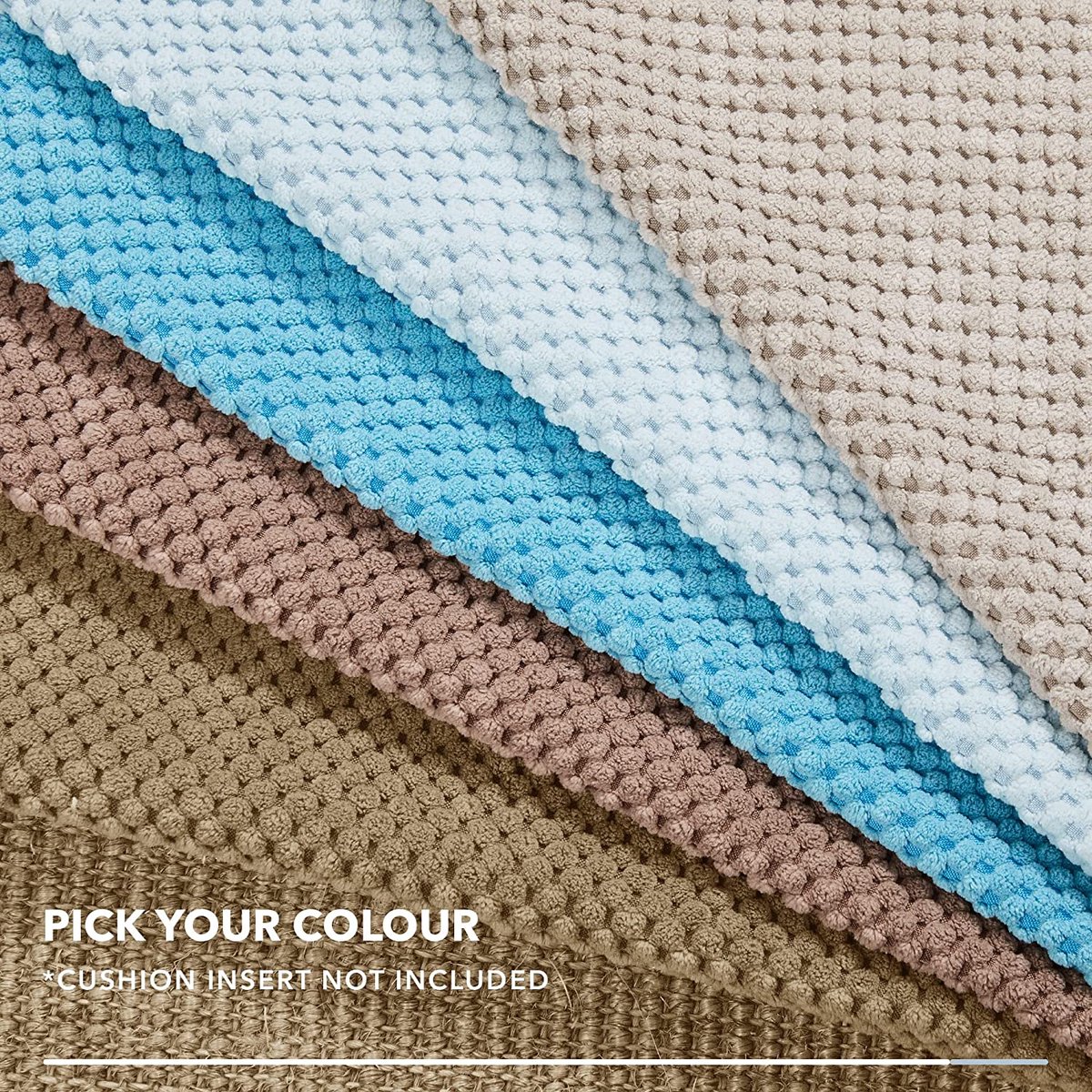 Topfinel Gradient Kussenhoes Superzacht Corduroy Granule Patroon Decoratief Leeskussen voor Bank Slaapkamer Woonkamer Tuinbed Klassieke Stijl, Set van 4