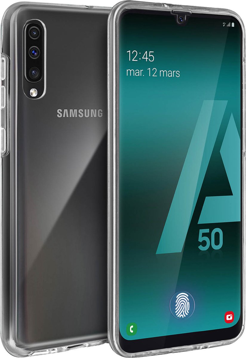 Integraal Hoesje Geschikt voor Samsung Galaxy A50/A30s met harde achterkant