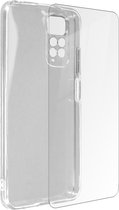 Geschikt voor Xiaomi Redmi Note 11 Pro 5G-hoesje soepel siliconen gehard glas 9H transparant