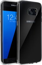 Hoesje Geschikt voor Samsung Galaxy S7 Edge Ultradunne transparante siliconengel