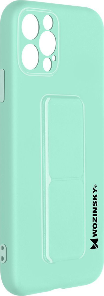 Wozinsky vouwbare magnetische steun iPhone12 Pro Max silicone hoes