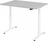 XDLR 12 W, 120x80, Bureau elektrisch in hoogte verstelbaar - Grijs 120x80