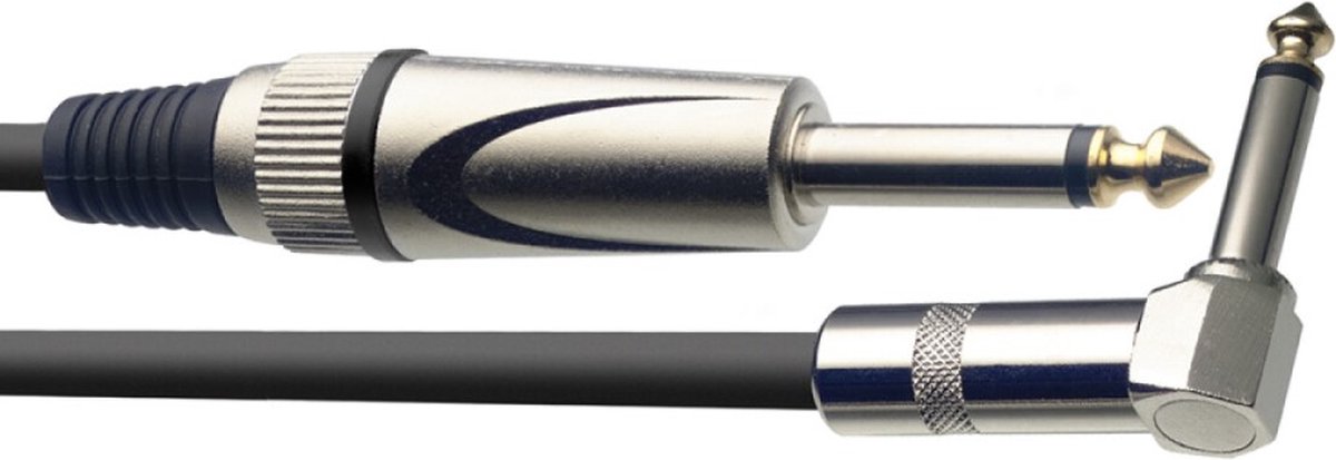 Stagg Gitaar/instrument kabel DLX L-Jack/Jack SGC3PL DL