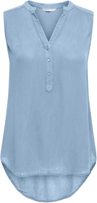 Only Top Onljette Life S/l Top Wvn Noos 15213420 Cashmere Blue Dames Maat - 38