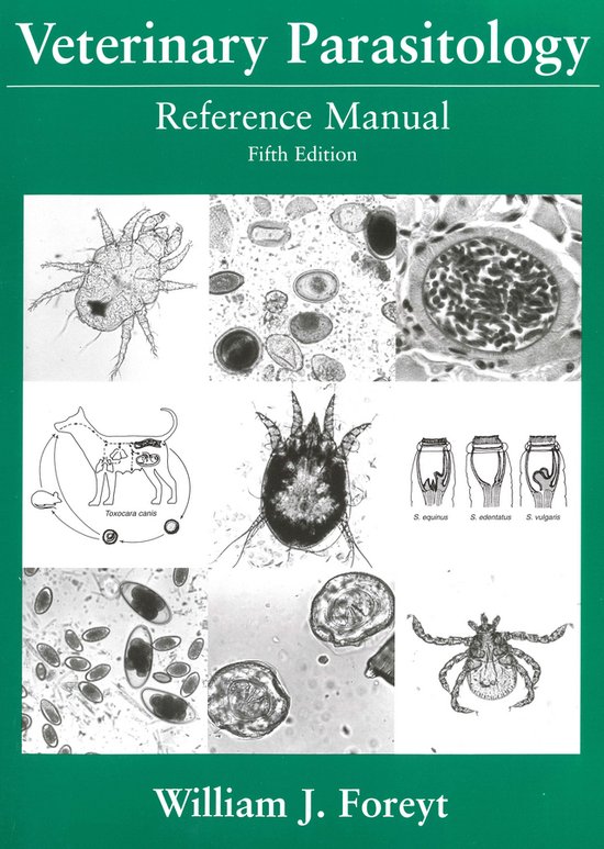 Veterinary Parasitology Reference Manual - cover