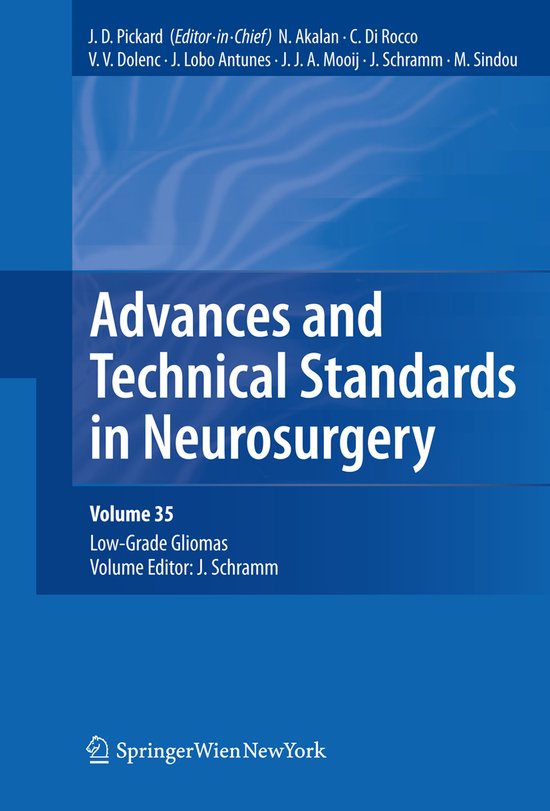 Advances and Technical Standards in Neurosurgery, Vol. 35 - cover