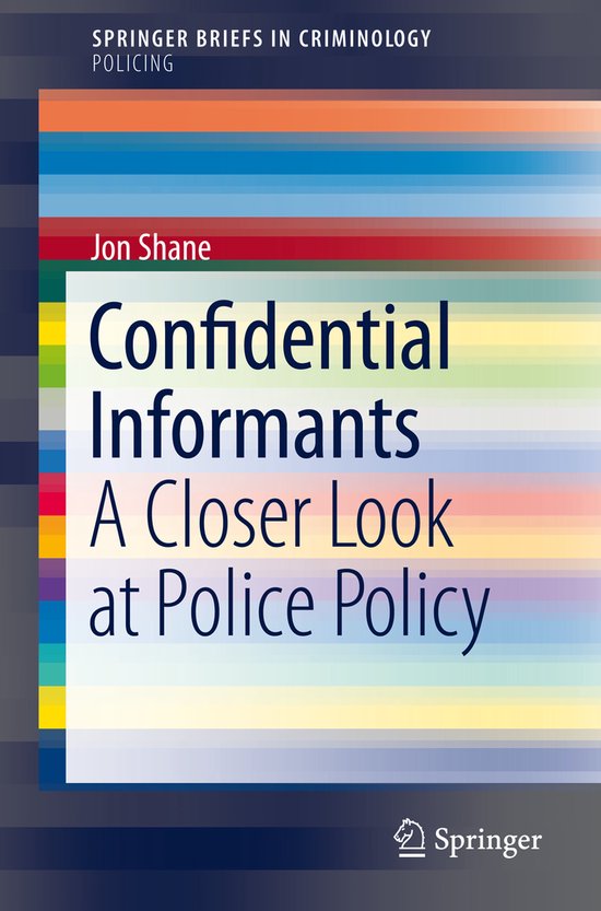 Confidential Informants - cover