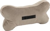 Wooff Pillow Dogbone - Hondenhoofdkussen - 20x40 cm Smoke