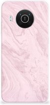 Smartphone hoesje Nokia X10 | X20 Leuk Hoesje Marble Pink