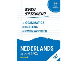 Even Spieken - Nederlands in het HBO (set)