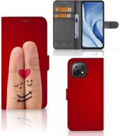 GSM Hoesje Xiaomi Mi 11 Lite | Xiaomi 11 Lite NE Wallet Book Case Cadeau voor Vrouw Liefde