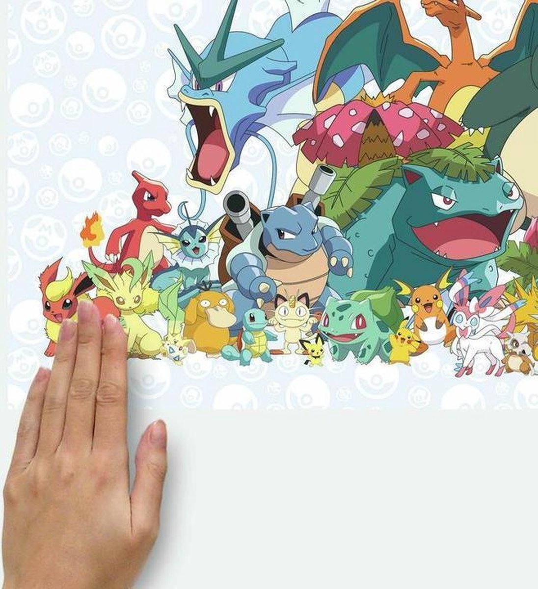 Roommates Muursticker Pokémon Junior 65,2 X 91,7 Cm Vinyl