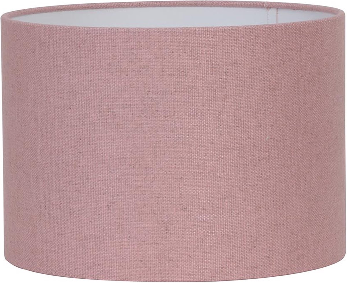 Light & Living Cilinder Lampenkap Livigno - Roze - Ø30x21cm - voor Tafellampen, Hanglampen