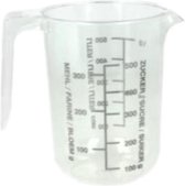 Metaltex Maatbeker 1000 Ml Transparant