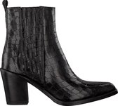 Notre-V 04a-201 Enkellaarsjes - Enkelboots - Dames - Zwart - Maat 40