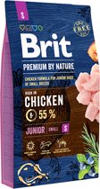 Brit Premium by Nature hondenvoer Junior S 8 kg - Hond