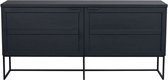 Rowico Home - wandkast - sideboard - eikenhout - soft close - strak - modern