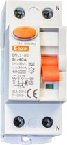 Aardlekschakelaar 2p 80a-300ma 10KA