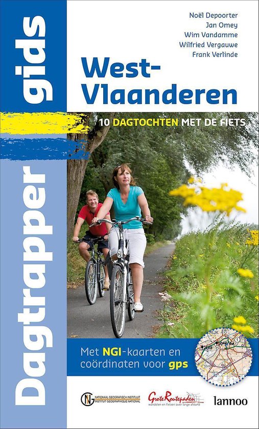 Cover van het boek 'Dagtrappergids West-Vlaanderen' van  Onbekend