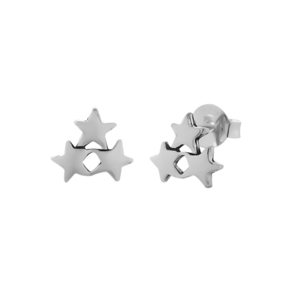Zilver oorstekers - Ster design - Nikkelvrij - Hypoallergeen