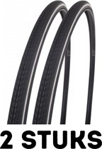 Fietsband - Buitenband - Set van 2 - antilek 28 x 1 5/8 x 1 1/8 (28-622) zw