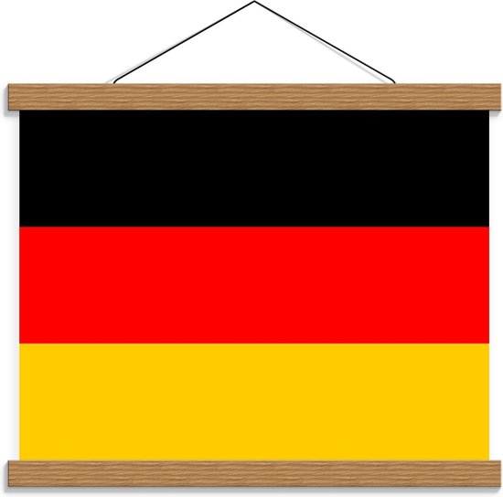 Schoolplaat – Landbeeldmerk van Duitsland - 40x30cm Foto op Textielposter (Wanddecoratie op Schoolplaat)