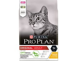 4x Pro Plan Kattenvoer Droog Adult Kat Renal Plus Kip 3 kg