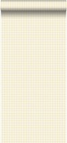 ESTAhome behang ruiten beige - 115748 - 53 cm x 10,05 m