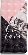 Samsung Galaxy A01 Bookcase hoesje met print - Moonbaby