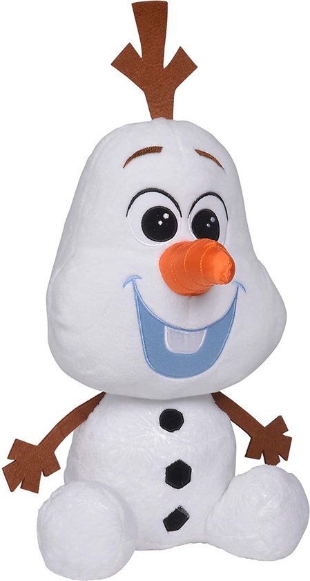 Nicotoy Knuffel Frozen 2 Olaf Junior 43 Cm Pluche Wit | bol.com