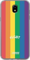 6F hoesje - geschikt voor Samsung Galaxy J5 (2017) -  Transparant TPU Case - #LGBT - #LGBT #ffffff