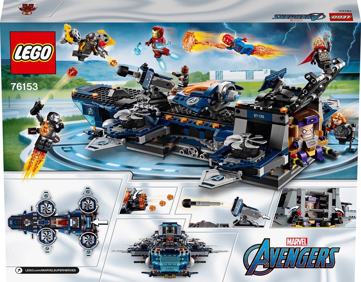LEGO Marvel Avengers Avengers Helicarrier 76153 — afbeelding 16