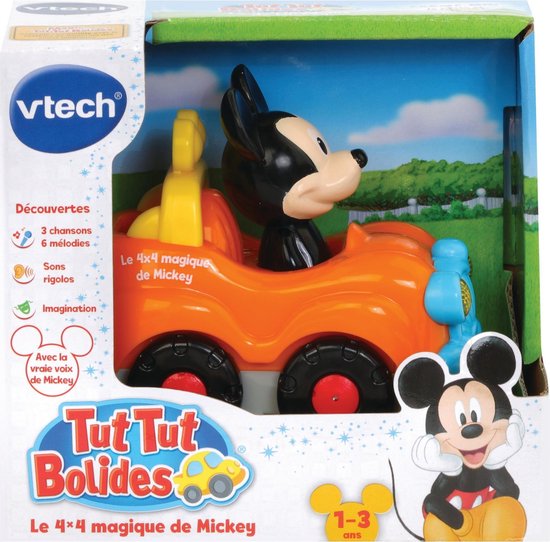 TUT TUT BOLIDES VEHICULES MICKEY ET SES AMIS DES 12 MOIS