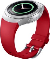By Qubix Siliconen bandje - Samsung Gear S2 - Rood