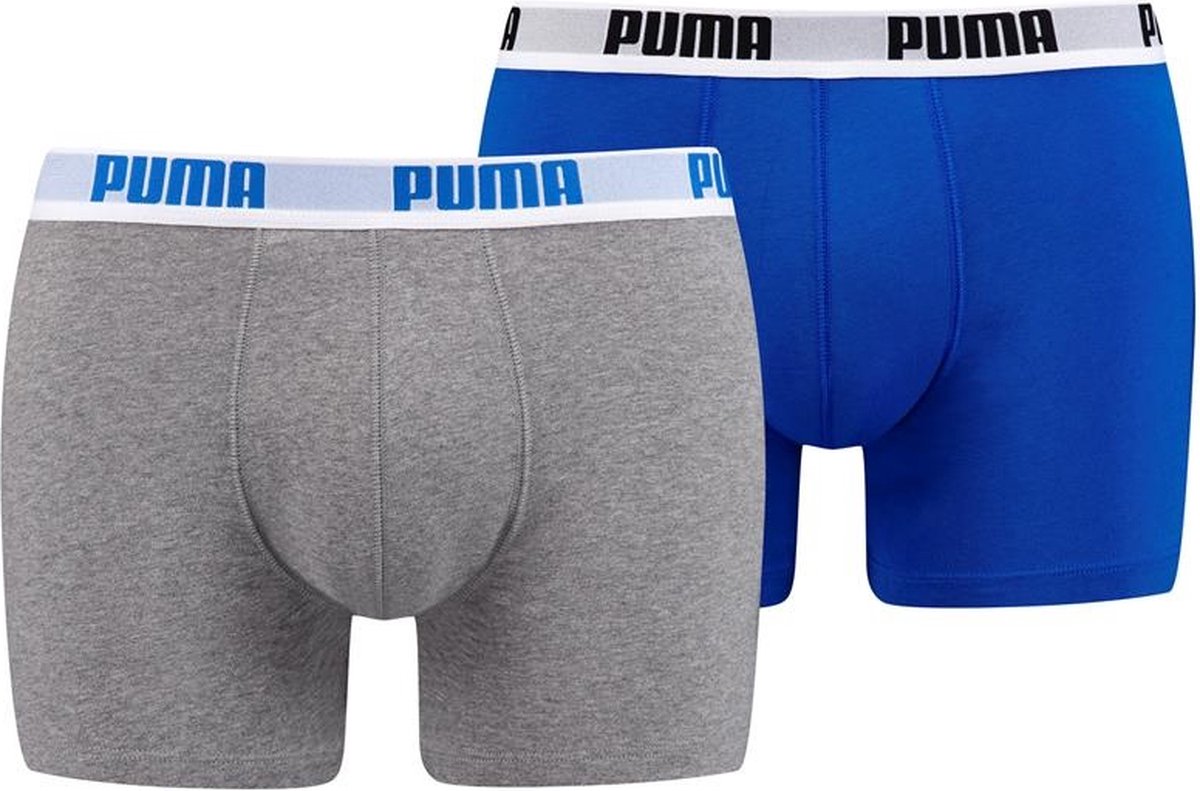 PUMA Basic 2P Heren Boxershort - Maat S | bol.com